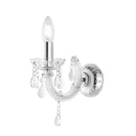APPLIQUE HOUSTON TRASPARENTE 1XE14 22X22X21CM