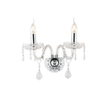 APPLIQUE INCANTO CROMO 2XE14 40X18X34CM