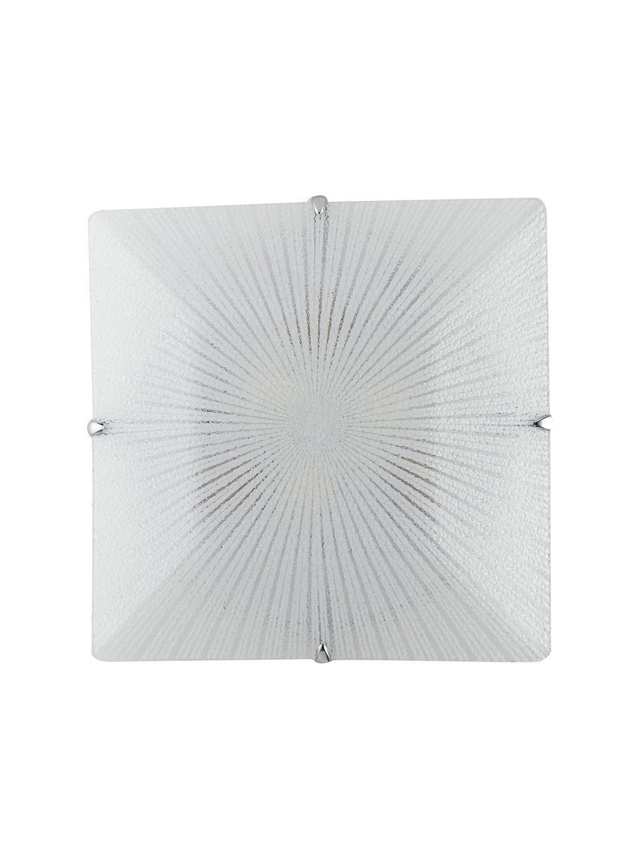 PLAFONIERA ISIDE DIAMANTATO 2XE27 30X8X30CM
