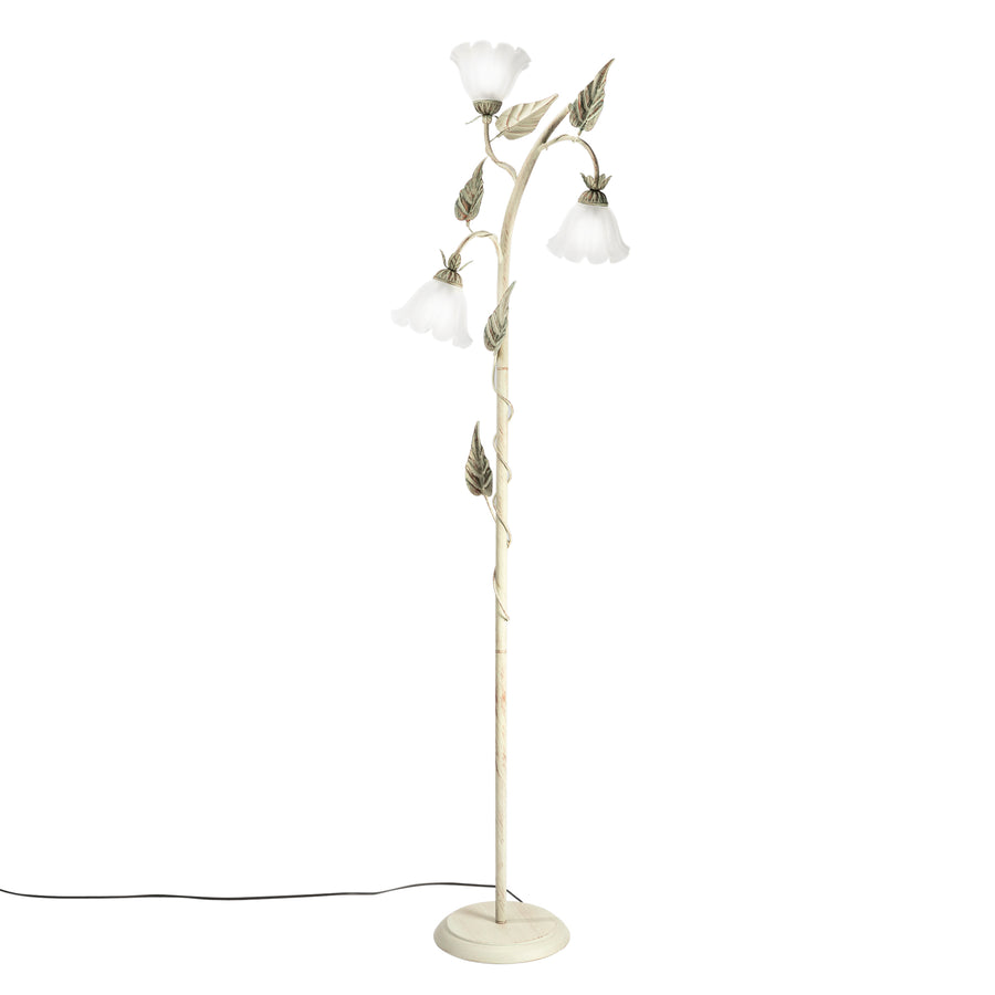 PIANTANA ISOTTA AVORIO 3XE14 48X172CM