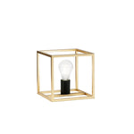LUMETTO KIMERA NERO/ORO 1XE27 20X20X22,5CM