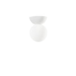 PLAFONIERA KISS SGERICA BIANCA 1XGU9 10X14CM