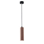 SOSPENSIONE KRUK TONDA MATTONE 1XGU10 7X130CM
