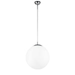 SOSPENSIONE CITY BIANCA 1XE27 35X35X100CM