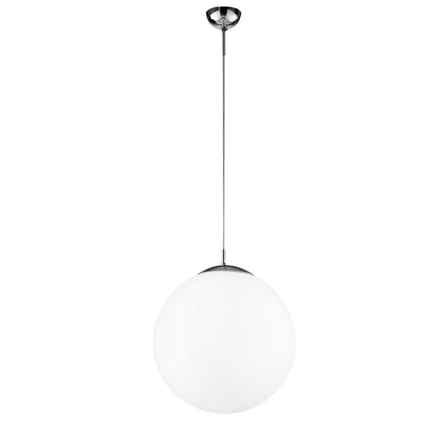 SOSPENSIONE CITY BIANCA 1XE27 35X35X100CM