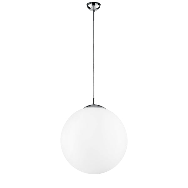 SOSPENSIONE CITY BIANCA 1XE27 45X45X100CM
