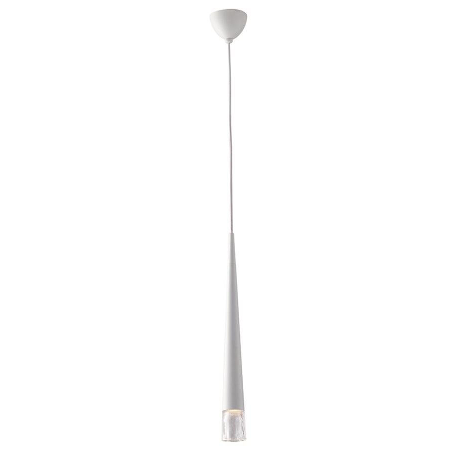 SOSPENSIONE LANCELOT BIANCA 1XGU10 6X181CM