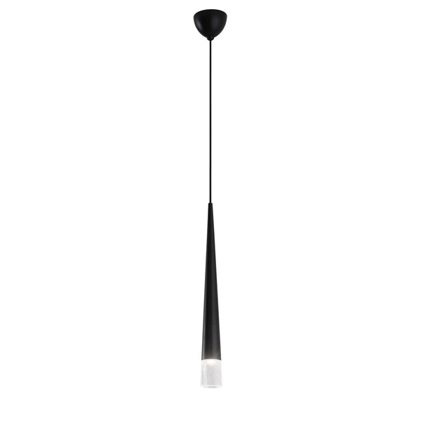 SOSPENSIONE LANCELOT NERA 1XGU10  6X181CM