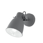 APPLIQUE LEGEND GRIGIA/NICKEL 1XE27 12,3X22X19,5CM