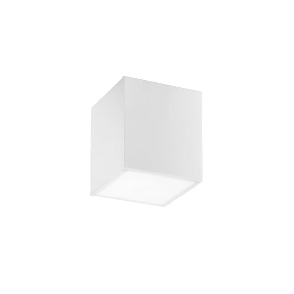 PLAFONIERA LIVING BIANCA 1XE27 14X14X16CM