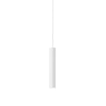 SOSPENSIONE LORD BIANCA IN ACCIAIO+ALLUMINIO 1XGU10 25W 10X10X240CM
