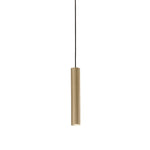 SOSPENSIONE LORD ORO IN ACCIAIO+ALLUMINIO 1XGU10 25W 10X10X240CM