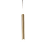 SOSPENSIONE LORD ORO IN ACCIAIO+ALLUMINIO 1XGU10 25W 10X10X255CM