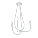 PLAFONIERA LOVER BIANCA 3XE14 15X15X100CM