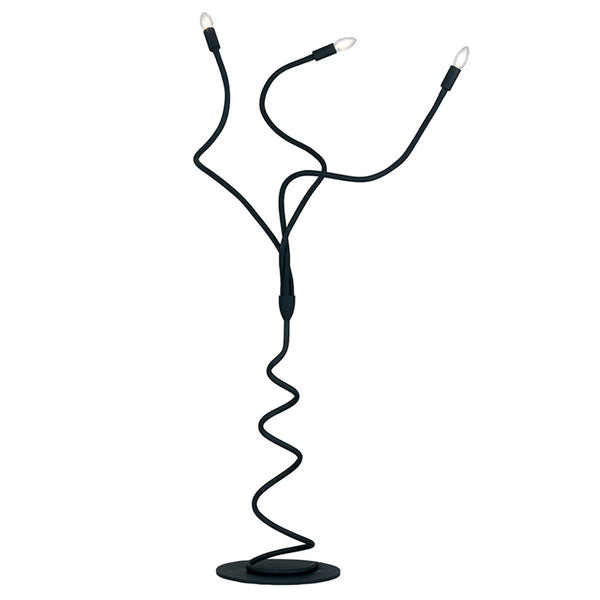 PIANTANA LOVER NERA 3XE14 120X165CM