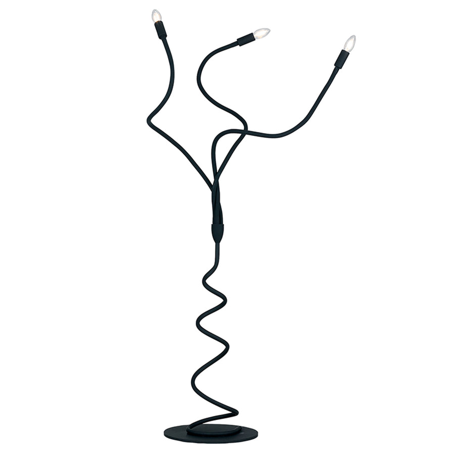 PIANTANA LOVER NERA 3XE14 120X165CM