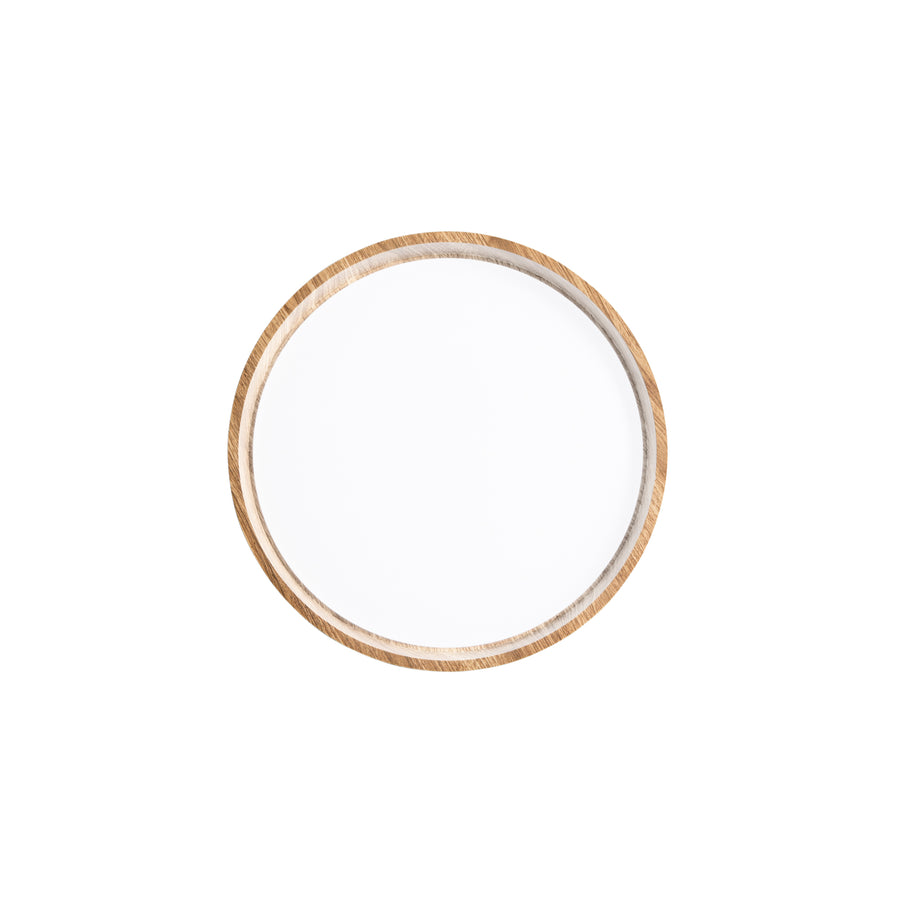 PLAFONIERA LED MADERA LEGNO 24W 3240LM CCT 3000/4000/6500K 38X38X8,3CM