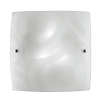 PLAFONIERA MIRO' BIANCA 2XE27 30X9,4X30CM