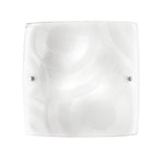 PLAFONIERA MIRO' BIANCA 4XE27 50X11X50CM