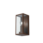 APPLIQUE MONDRIAN BRONZO 1XE27 IP44 11X13X23,6CM