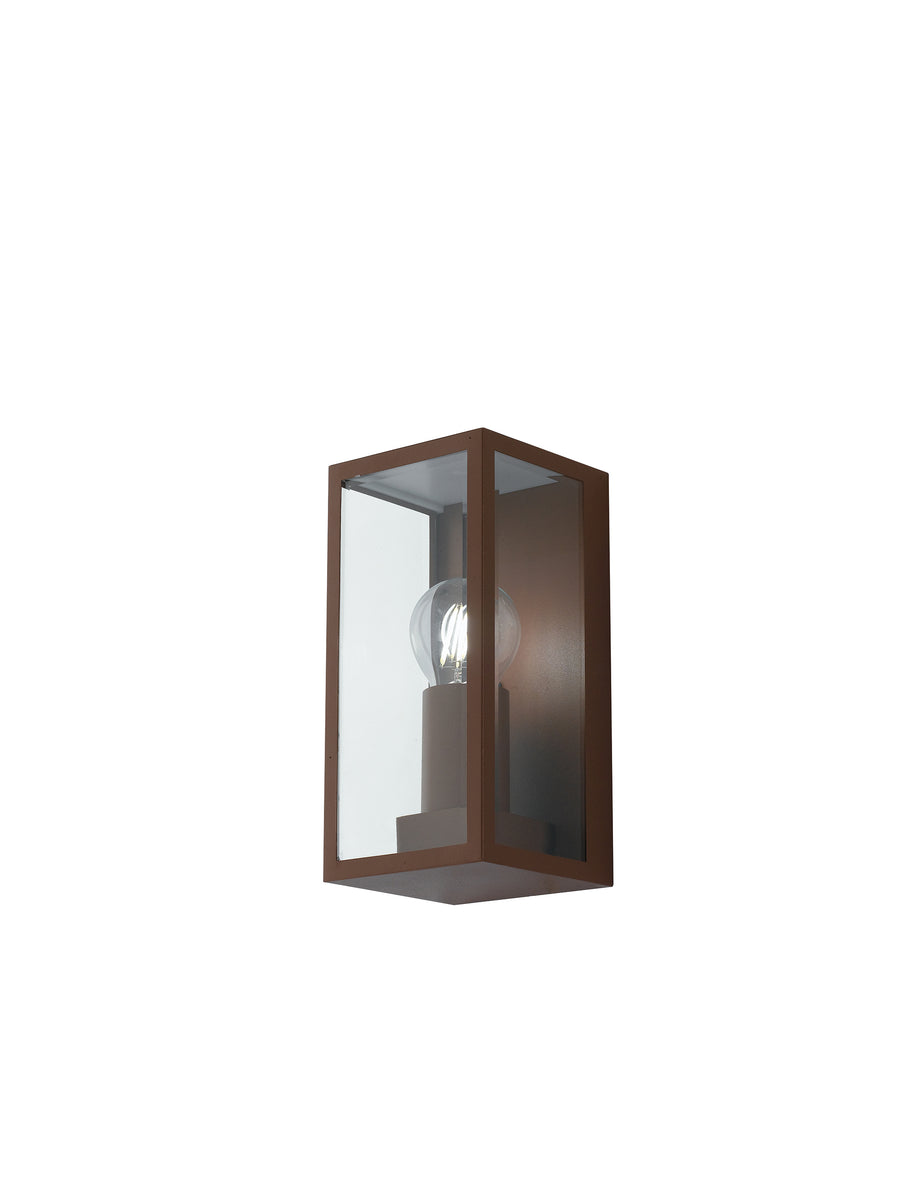 APPLIQUE MONDRIAN BRONZO 1XE27 IP44 11X13X23,6CM