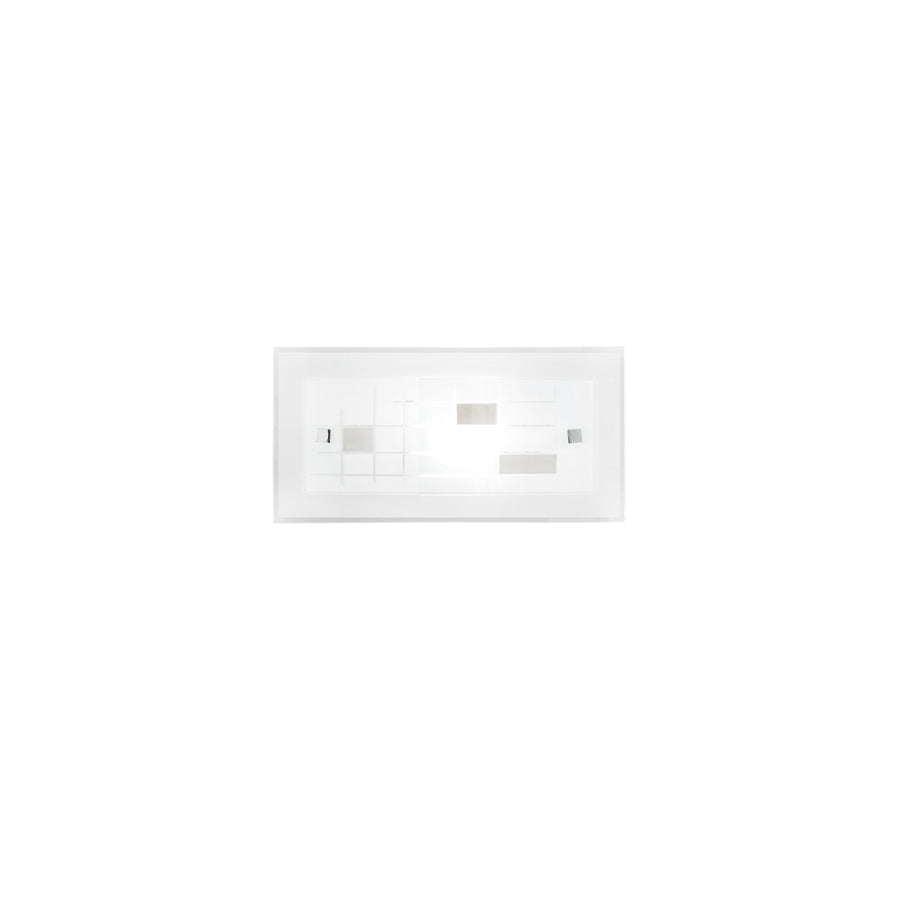 APPLIQUE MUSA OPALE/TORTORA 1XE27 30X8,5X15CM
