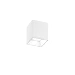PLAFONIERA NAOS QUADRATA IN GESSO 1XGU10 11X11X13CM