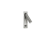 APPLIQUE LED AD INCASSO DEFOE ORIENTABILE NICKEL 3W 300LM 3000K 6,7X14X16,9CM