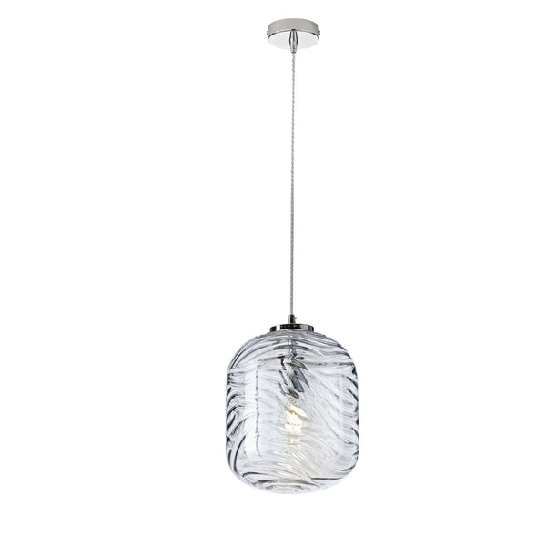 SOSPENSIONE NEREIDE ACQUAMARINA 1XE27 24,5X149,7CM