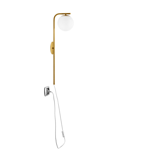 APPLIQUE ODISSEO ORO 1XE14 15X15X65,5CM