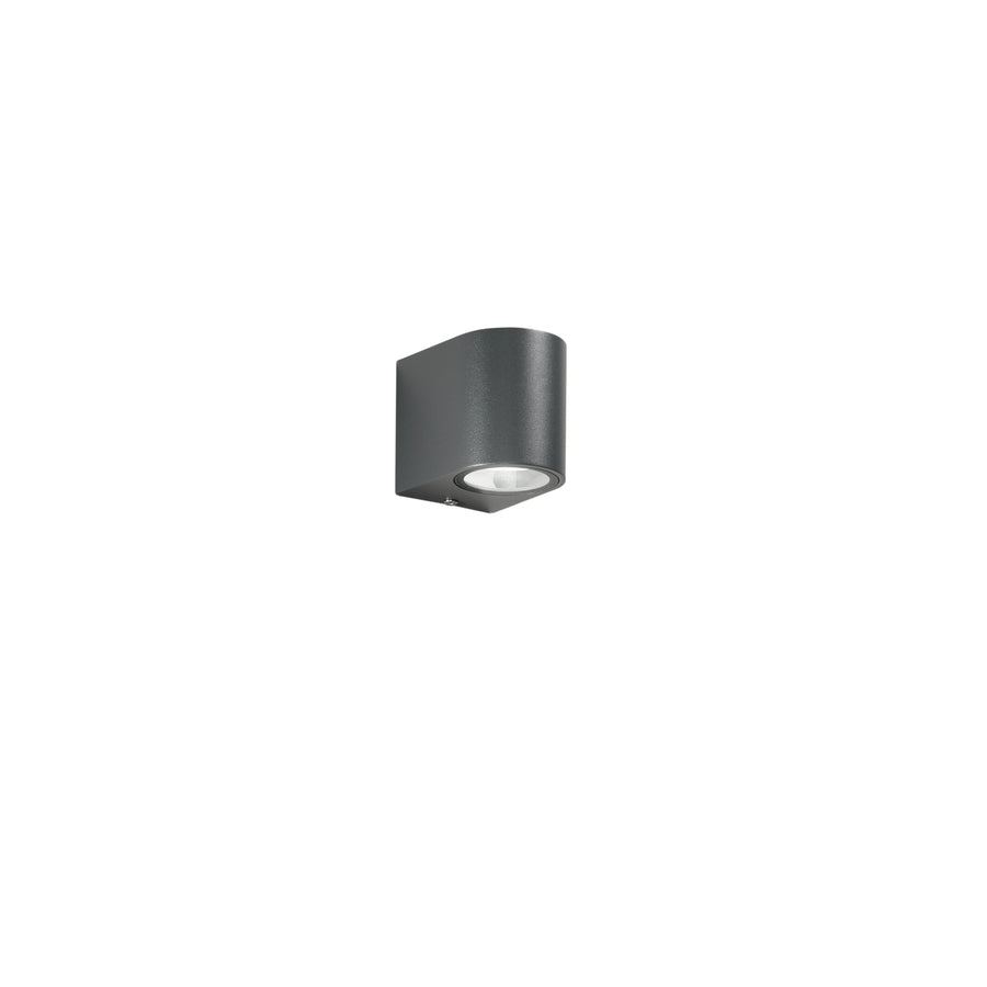 APPLIQUE ONE ANTRACITE 1XGU10 IP54 6,7X9,3X8CM