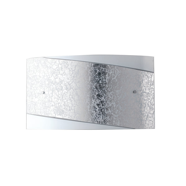 APPLIQUE PARIS BIANCA/SILVER 2XE27 35X8,3X20CM