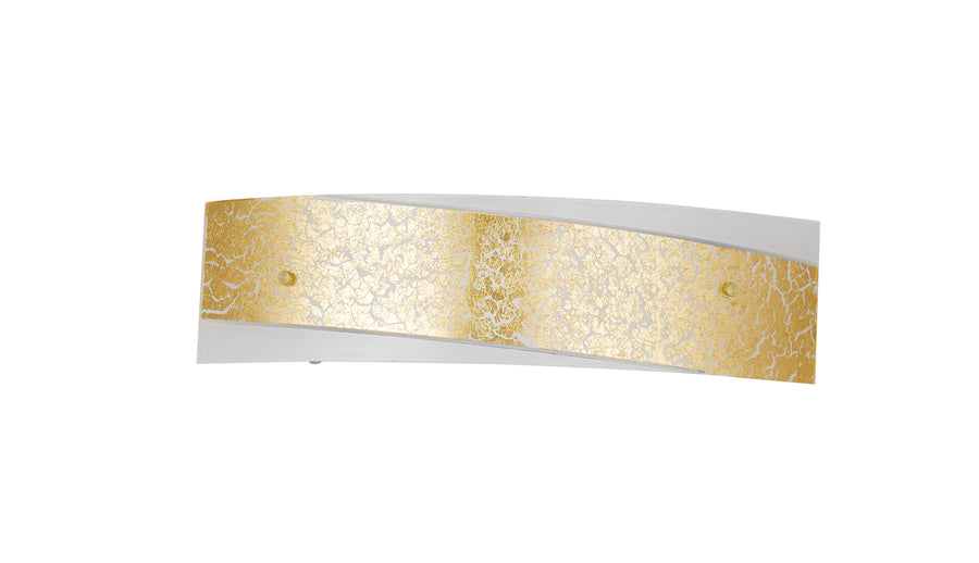 APPLIQUE PARIS BIANCA/ORO 2XE14 45X9X12CM