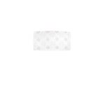 APPLIQUE PENELOPE BIANCA IN PMMA CCT 30X15X5.5CM