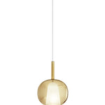 SOSPENSIONE PIREX ORO IN VETRO 1XE27