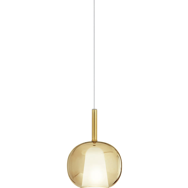 SOSPENSIONE PIREX ORO IN VETRO 1XE27