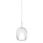 SOSPENSIONE PIREX TRASPARENTR IN VETRO 1XE27 25X120CM