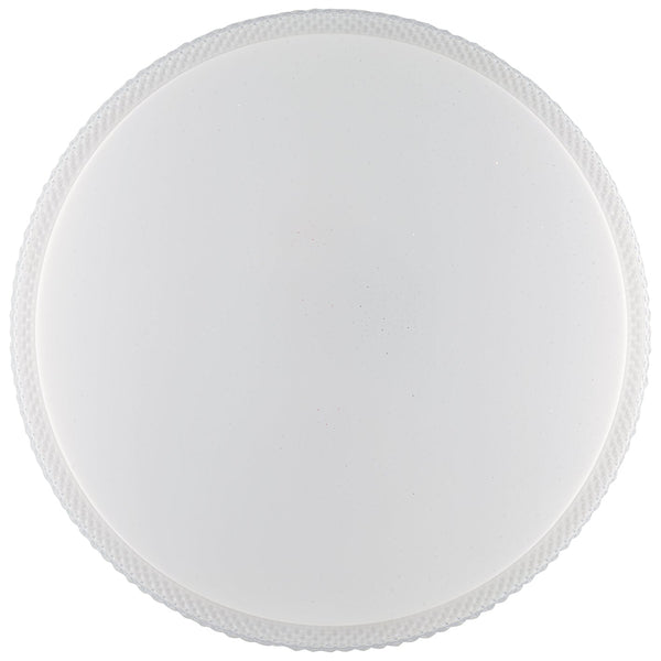 PLAFONIERA LED PIXEL TONDA BIANCA 66W 6540LM CCT DIMMERABILE WI-FI CON TELECOMANDO 76,5X10X76,5CM