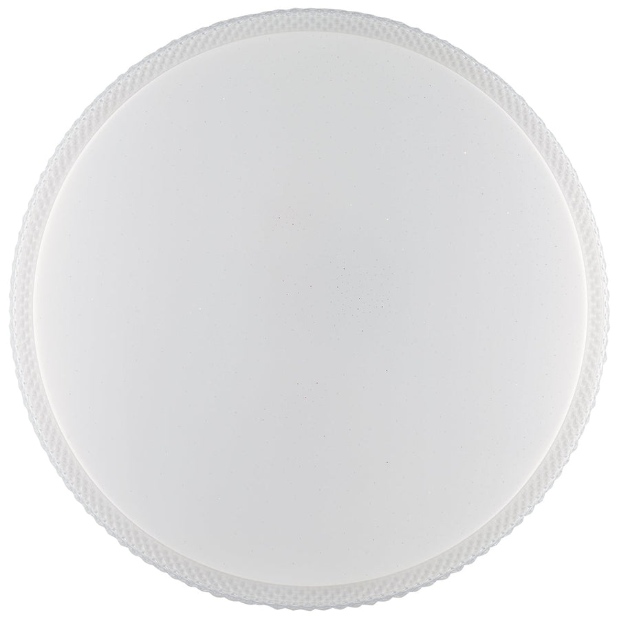PLAFONIERA LED PIXEL TONDA BIANCA 66W 6540LM CCT DIMMERABILE WI-FI CON TELECOMANDO 76,5X10X76,5CM