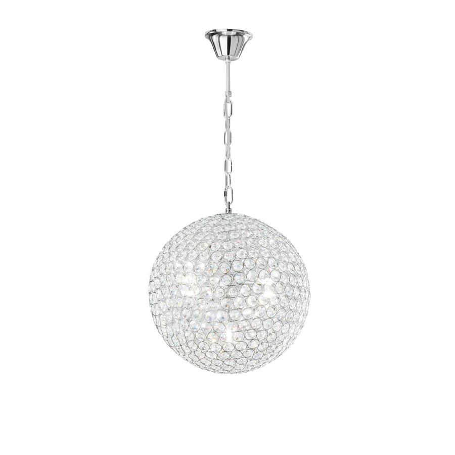 SOSPENSIONE PLANET CROMO 5XG9 35X35X120CM