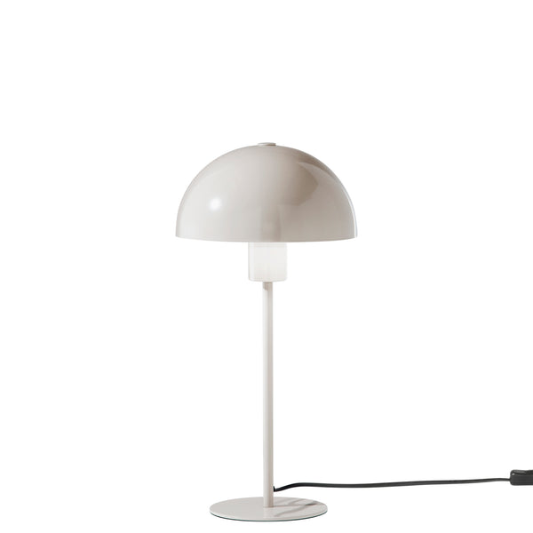 LUME POPART BEIGE IN METALLO STRUTTURA D20X40.1CM PARALUME D20X10CM