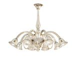 LAMPADARIO POSEIDON CHAMPAGNE 8XE14 93X73CM