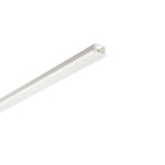 PROFILO BERLINO BIANCO/OPALE CON TAPPI E STAFFETTE INCLUSI 200X2,5X1,2CM