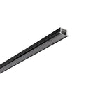PROFILO BERLINO NERO CON TAPPI E STAFFETTE INCLUSI 200X2,5X1,2CM