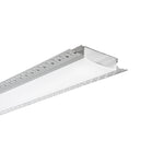 PROFILO GORIZIA ALLUMINIO/OPALE CON TAPPI INCLUSI 200X10,5X1,7CM