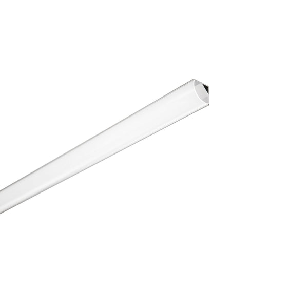PROFILO IONIK ALLUMINIO/OPALE CON TAPPI E STAFFETTE INCLUSI 200X1,6X1,6CM