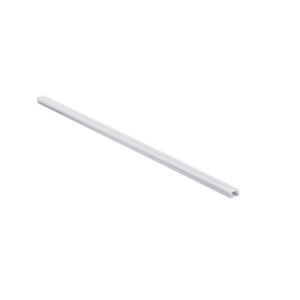 PROFILO ULTRA ALLUMINIO/OPALE TAPPI E STAFFE INCLUSE 200X1,2X0,78CM