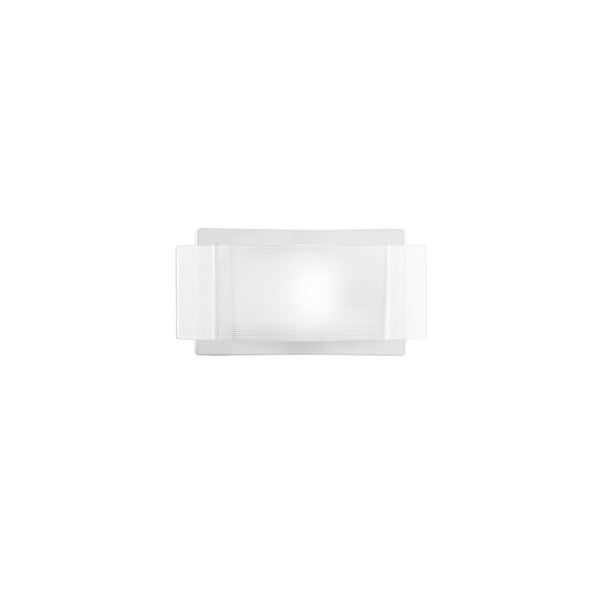 APPLIQUE RIGHE BIANCA 1XE27 33X8X16,5CM