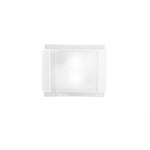 PLAFONIERA RIGHE BIANCA 2XE27 35X8X28CM