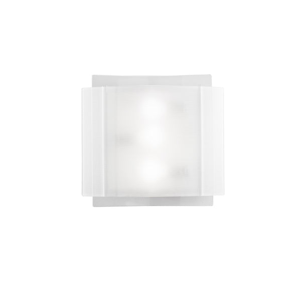PLAFONIERA RIGHE BIANCA 3XE27 38X7,5X35CM